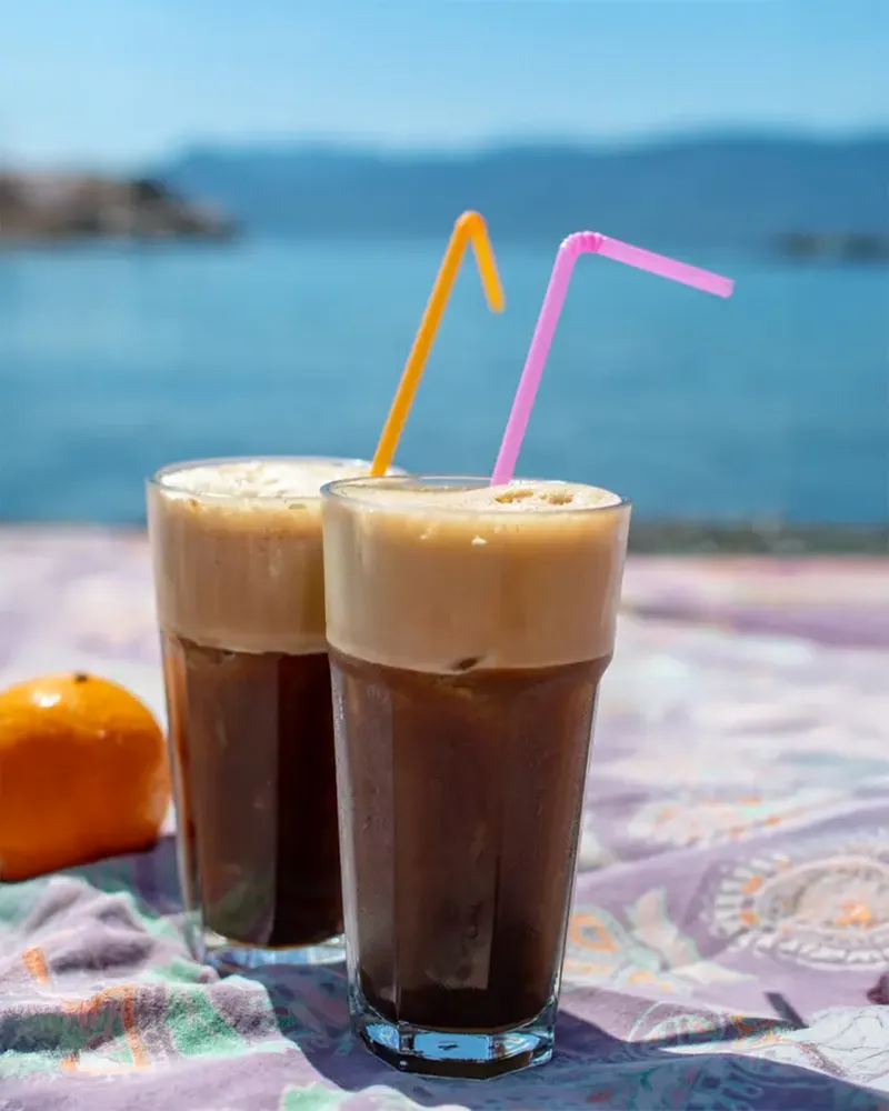 greek breakfast frappe